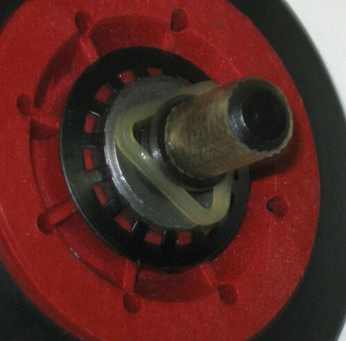 4581EL2002A Dryer Drum Roller Wheel and Shaft for LG 4581EL2002C