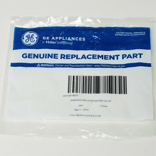 WH13X10023 GE Washer Water Solenoid Inlet Valve AP3884039 PS1019151