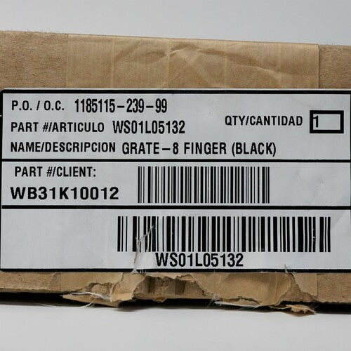 WB31K10012 GE Gas Range Cooking Grate Black NEW OEM