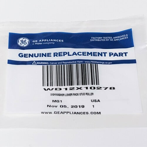 WD12X10278 Genuine GE Dishwasher Rack Stud for Roller