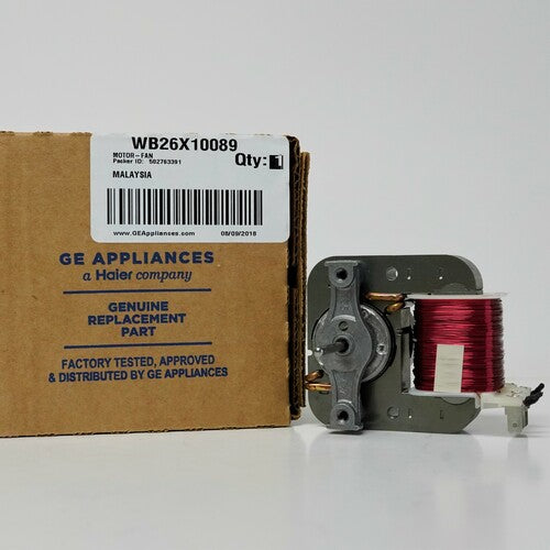 WB26X10089 Genuine GE Microwave Fan Motor AP3192806 PS237820