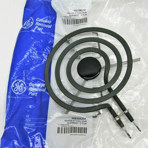 WB30X254 GE Range Surface Unit Element Small Burner Eye 6