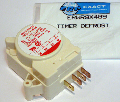 WR9X489 for GE Refrigerator Defrost Timer Control 162D6022P16 AP2061695 PS310858