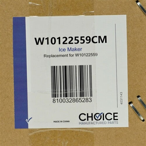 Choice Parts W10122559 for Whirlpool Refrigerator Ice Maker Assembly