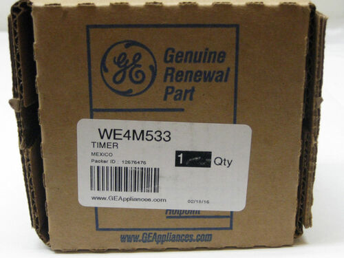 WE4M533 GE General Electric Dryer Timer Control OEM AP5780508 PS8690648