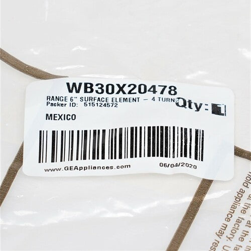 GE Range Top Burner Element 6 Small WB30X20478 AP5803581 PS8768334