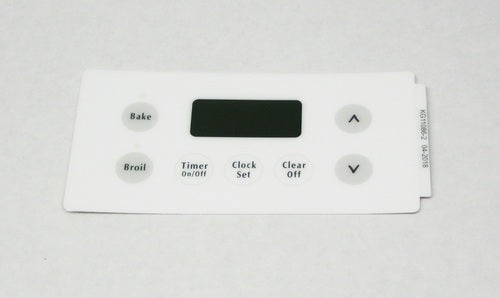 Oven Clock Overlay Pad 316220700 for Electrolux Frigidaire ERC Range Control