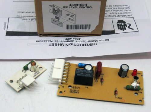 4389102 for Whirlpool Refrigerator Icemaker Emitter Sensor Control Board W10757851 AP5956767