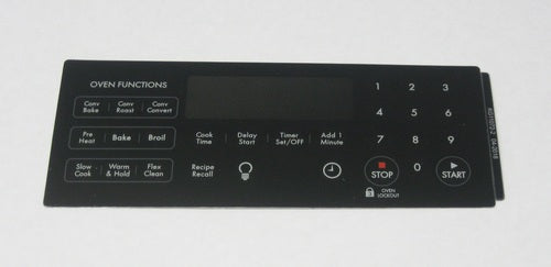 Oven Clock Overlay Pad 316352207 for Electrolux Frigidaire ERC Range Control