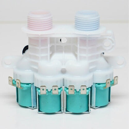 W11165546 for Whirlpool Washer Washing Machine Water Solenoid Inlet Valve 4 Coils