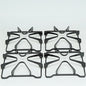 4 Pack of Gas Range Burner Cooking Grates for Whirlpool 8053458 (WPW10268483)