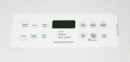 Oven Clock Overlay Pad 316419304 for Electrolux Frigidaire ERC Range Control