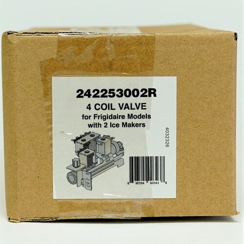 Water Inlet Valve for Electrolux Frigidaire Refrigerator 242253002 AP5669874 PS7321353