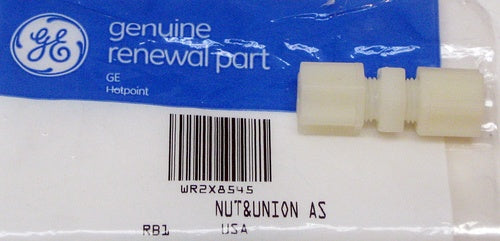 Refrigerator Plastic Coupling Compression Union 5/16 GE WR2X8545