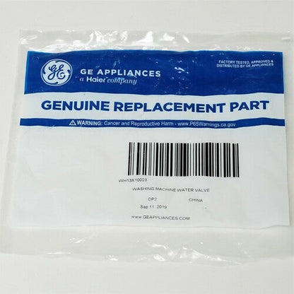 WH13X10023 GE Washer Water Solenoid Inlet Valve AP3884039 PS1019151