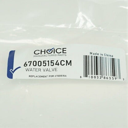 Choice Parts 67005154 for Maytag Whirlpool Refrigerator Water Valve