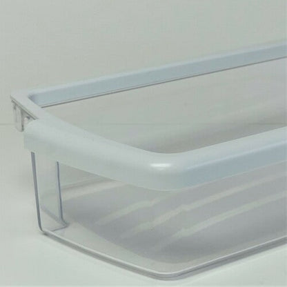Clear Refrigerator Door Bin Shelf W/White Trim For W10321304 Whirlpool AP4700047 PS3489569