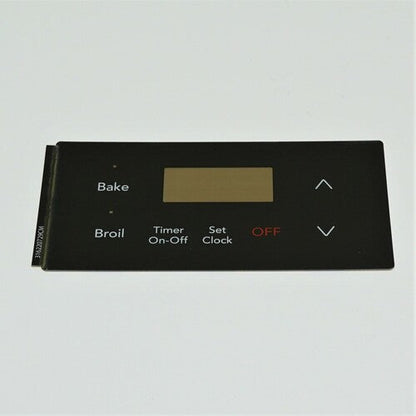 316220729 for Electrolux Frigidaire Control Overlay fits ERC Oven Control