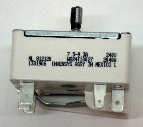 WB24T10027 for GE Electric Range Burner Unit Infinite Switch AP2024074 PS236752