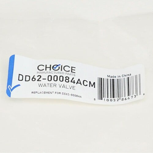 Choice Parts DD62-00084ACM for Samsung Dishwasher Water Valve