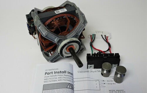 WE17X10010 Genuine GE Dryer Motor with Pulley