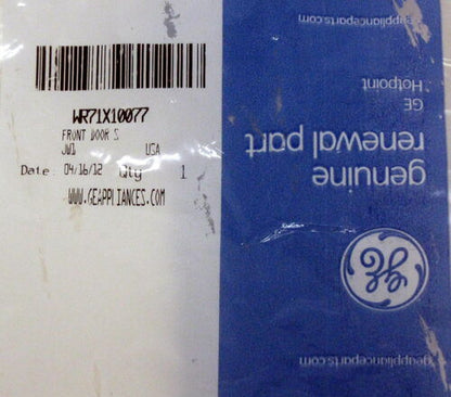 WR71X10077 Genuine GE Refrigerator Door Shelf Bar AP2072062 PS305124