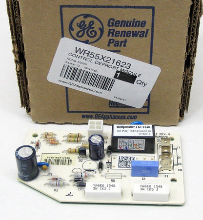 GE Refrigerator Control Defrost Module WR55X21623 AP5957867 PS10065388