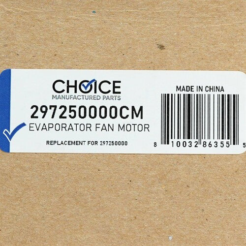 Refrigerator Evaporator Freezer Fan Motor for Electrolux Frigidaire 297250000