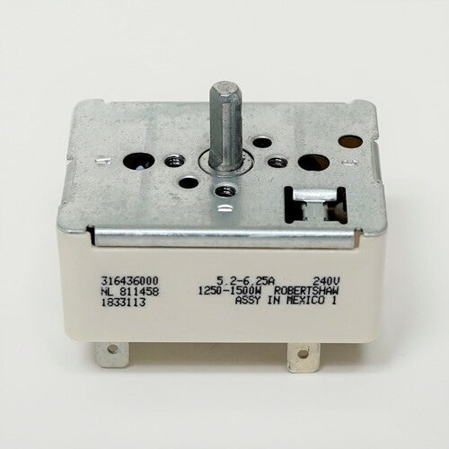 316436000 Range Stove Element Burner Switch for Frigidaire AP3890378 PS1145039