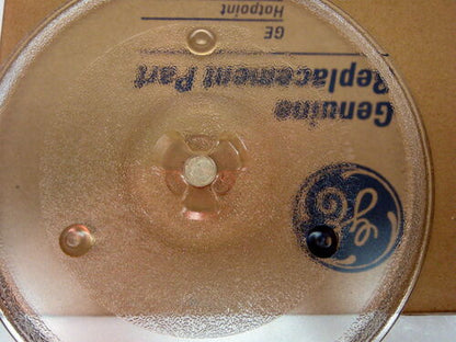 GE Microwave Turntable Glass Tray Dish Plate WB49X10185 for PS1481550 AP3994246