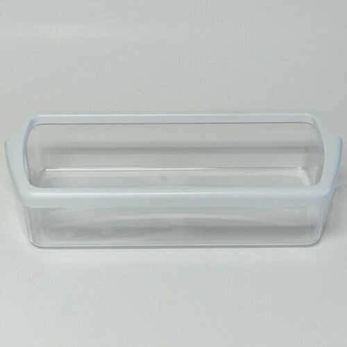 Clear Refrigerator Door Bin Shelf W/White Trim For W10321304 Whirlpool AP4700047 PS3489569
