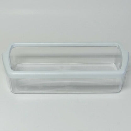 Clear Refrigerator Door Bin Shelf W/White Trim For W10321304 Whirlpool AP4700047 PS3489569