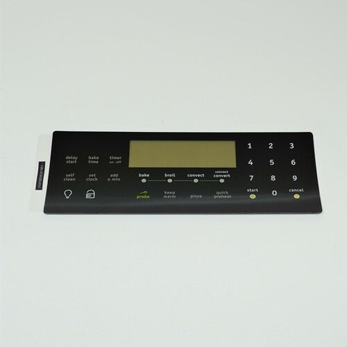 Choice Parts 316419828 for Electrolux Frigidaire Range Oven Black Control Clock Overlay