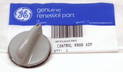GE General Electric Dryer Knob Grey WE01X20380 AP5805162 PS8769914
