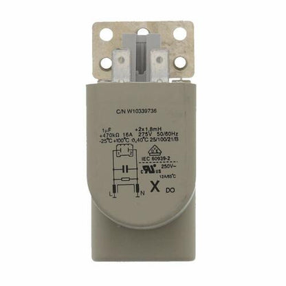 Washer Washing Machine Noise Filter W10367632 for Whirlpool