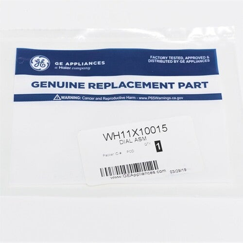 WH11X10015 Genuine GE Washer Timer Control Dial NEW AP2045563 PS269445