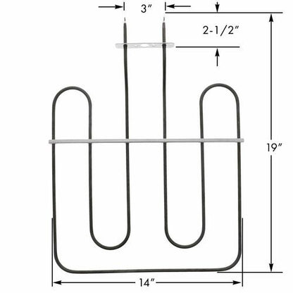 Exact Replacement Part MEE62306504 For LG Range Oven Bake Heating Element