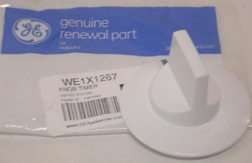 WE1X1267 GE Dryer Timer Control Knob NEW