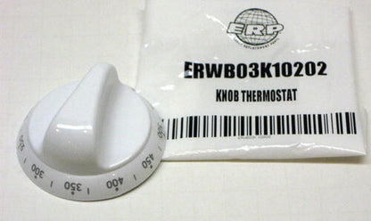 WB03K10202 for GE Range Oven Thermostat Knob White AP3868740 PS1017201