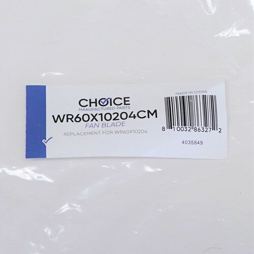 Refrigerator Freezer Evaporator Motor Fan Blade for GE WR60X10204