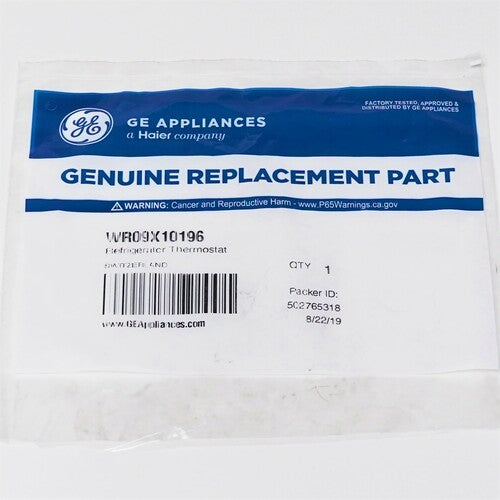 GE WR09X10196 Refrigerator Thermostat Temperature Cold Control