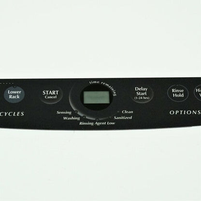 154459903 for Electrolux Frigidaire Dishwasher Touchpad Control Panel Insert