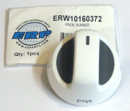 Gas Range Burner Knob for Whirlpool Kitchenaid W10160372 AP4324780 PS2328812