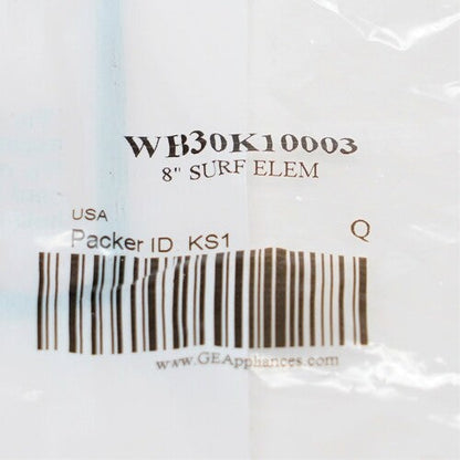 GE Range Large 8 Burner Surface Calrod Unit WB30K10003 AP2027742 PS243824