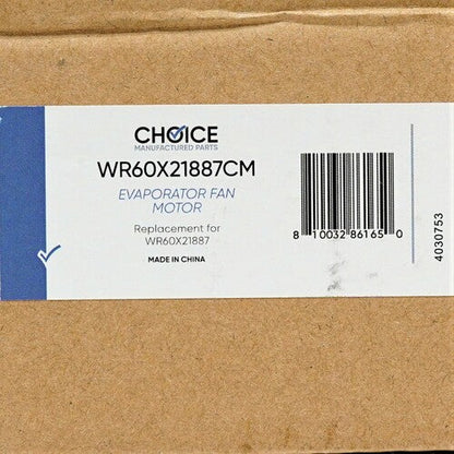 Refrigerator Evaporator Freezer Fan Motor for GE WR60X21887