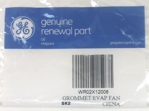 WR02X12008 OEM GE Refrigerator Evaporator Fan Motor Grommet AP3795810 PS963756