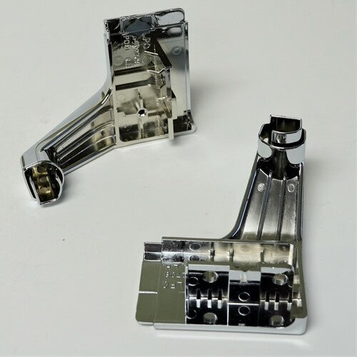 WB15X5189 Genuine GE Oven Range Door Handle End Caps Chrome