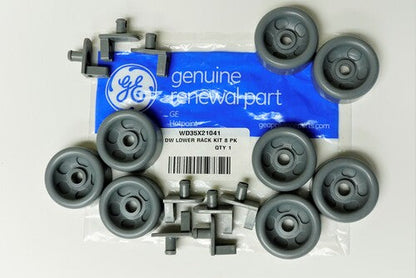 Dishwasher Lower Rack Kit for GE WD35X21041 AP5986366 PS11725221