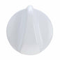 Exact Replacement for GE WB03K10034 Range Stove Top White Burner Knob