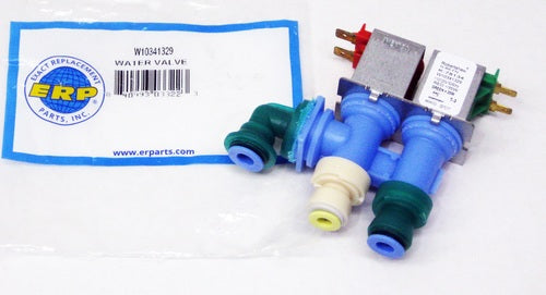 Refrigerator Water Solenoid Valve W10341329 for Whirlpool AP6019940 PS11753251